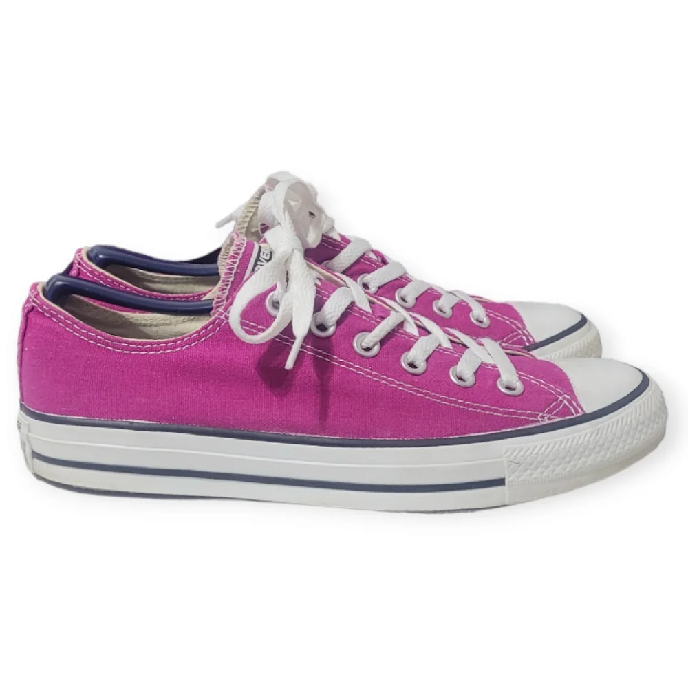 Converse Low Top Canvas Sneakers - Purple - Picture 4 of 8